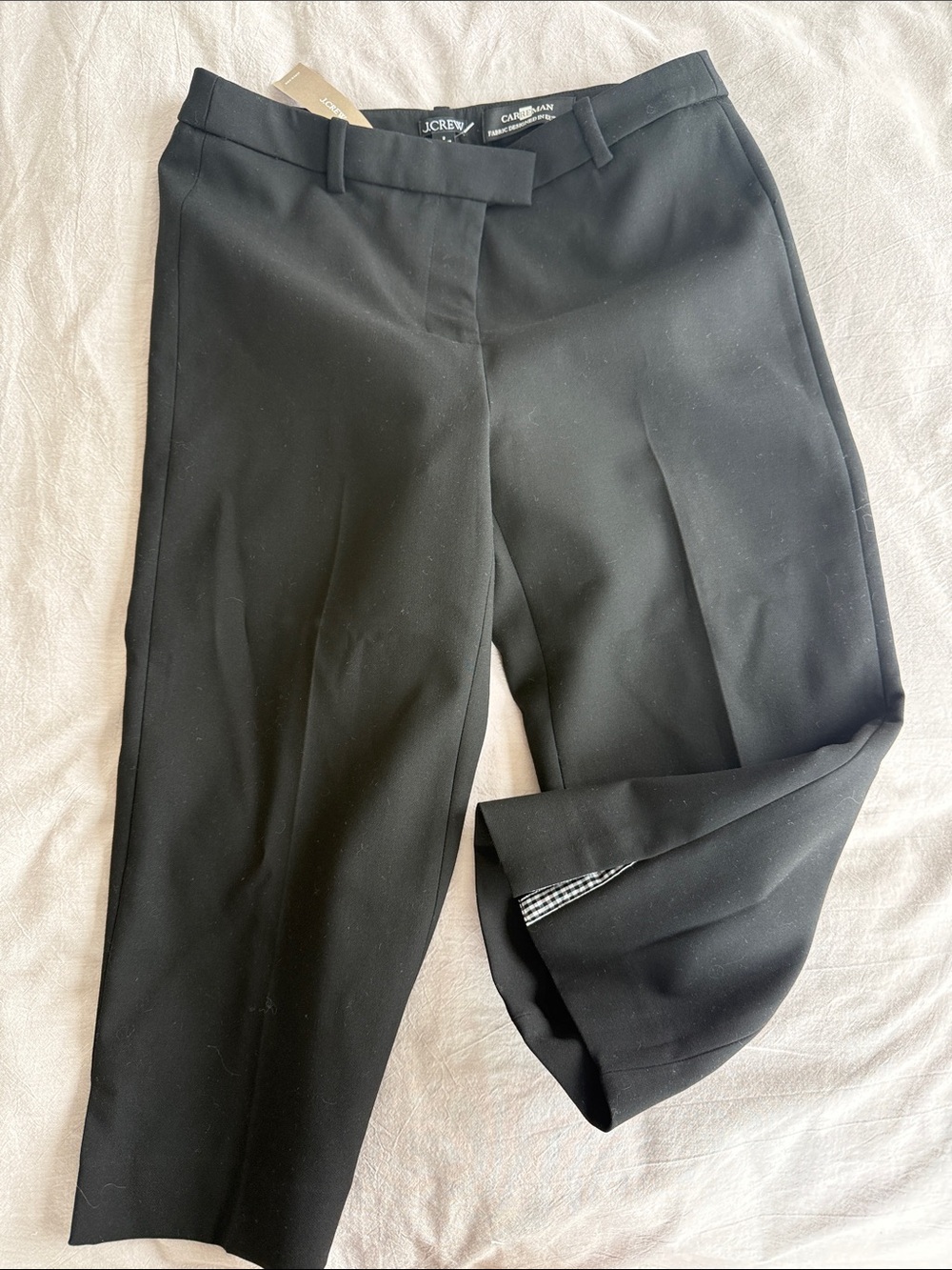 J. Crew Black Capris pants